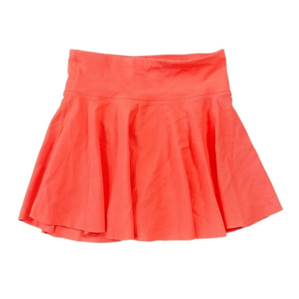 Old Navy Girls XL‎ 14/16 PowerSoft High-Rise Skort Set White Pleated Coral Pink